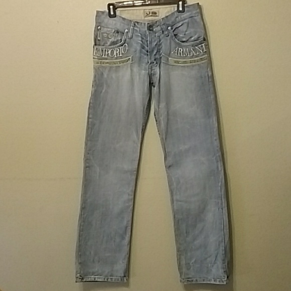 Emporio Armani Jeans Made in Italy Sz W29xL34 - Picture 1 of 8